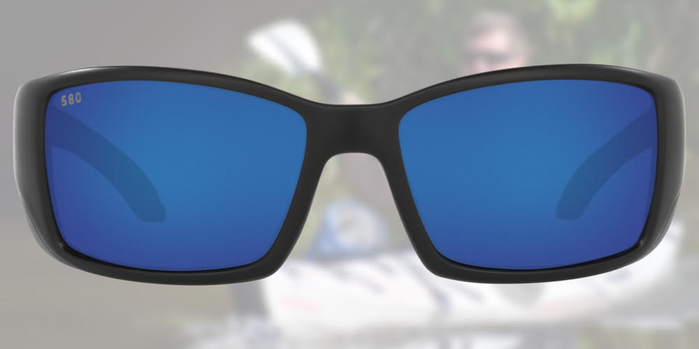 1Costa Del Mar Blackfin 580P Polarized Sunglasses
