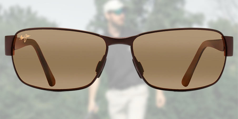 1Maui Jim Black Coral Glass Polarized Sunglasses