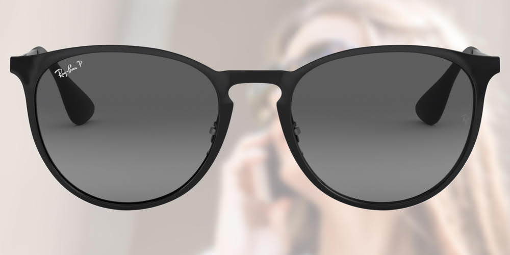 1Ray-Ban Erika RB3539 Metal Polarized Sunglasses