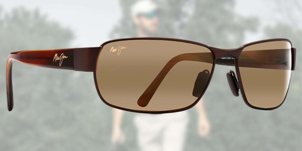 Black Coral Glass Polarized Sunglasses